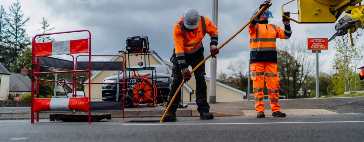 West Wales Waste engineers drain jetting